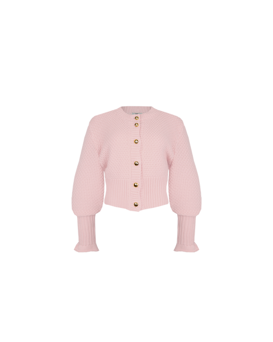 MATILDA COTTON CARDIGAN PINK