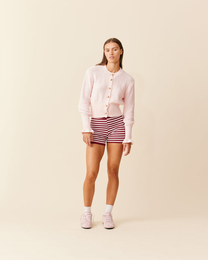 MATILDA COTTON CARDIGAN PINK
