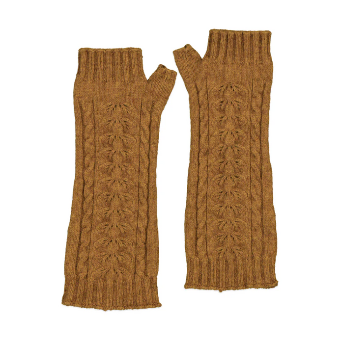 McDonald - Merino & Possum Cable Glovelets