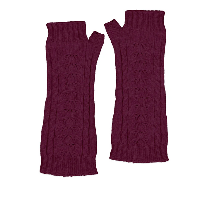 McDonald - Merino & Possum Cable Glovelets