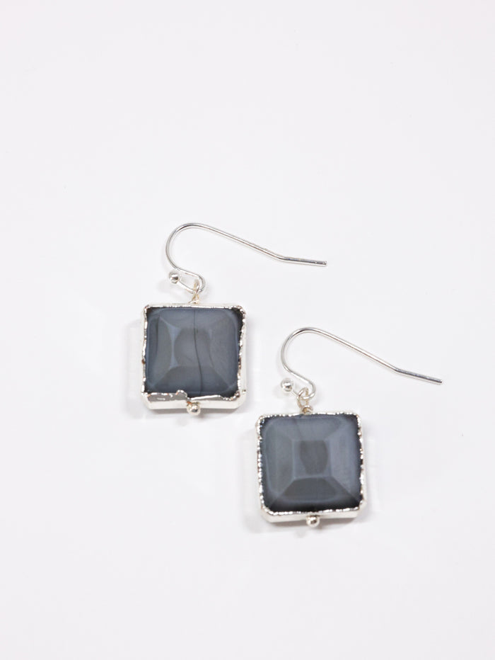 shorter grey earrings