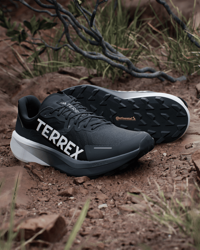 Men's Adidas Terrex Agravic 3 Shoes - Black/Grey