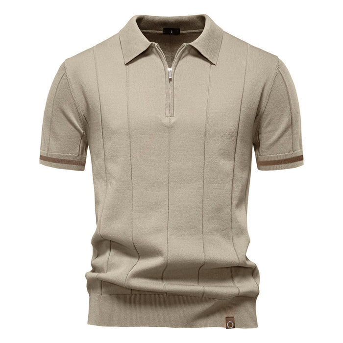 Men's Business Casual Short Sleeve Shirt for Daily Wear