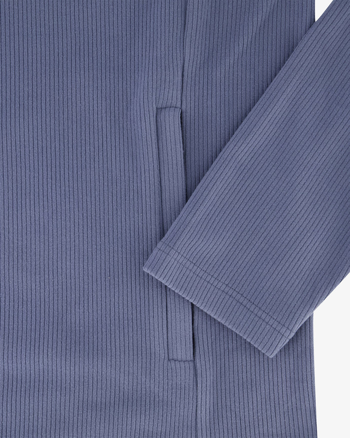 Men's Corduroy Quarter Zip - Midnight Blue