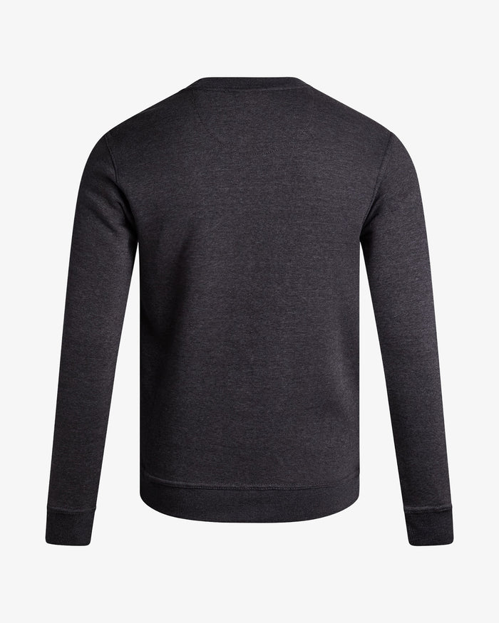 Men's Fleece Crew - Charcoal Heather