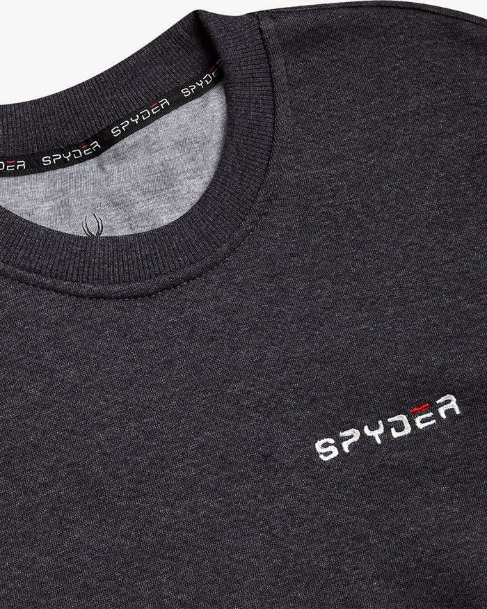 Men's Fleece Crew - Charcoal Heather