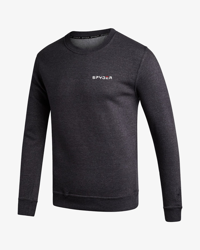 Men's Fleece Crew - Charcoal Heather