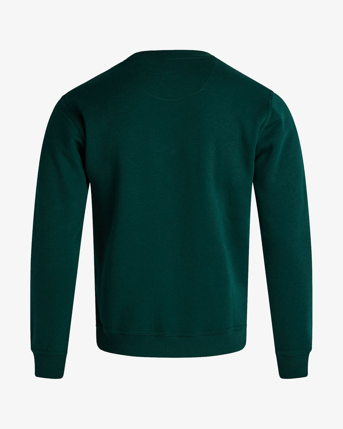 Men's Fleece Crew - Forest Green
