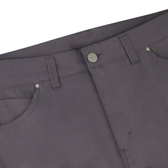 Men's Fleece Lined Five Pocket Pants - Gunmetal