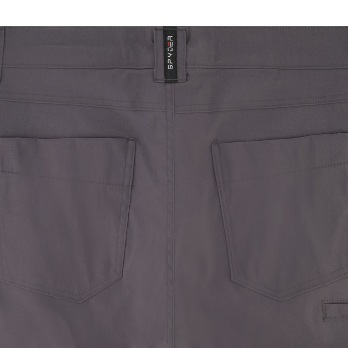 Men's Fleece Lined Five Pocket Pants - Gunmetal