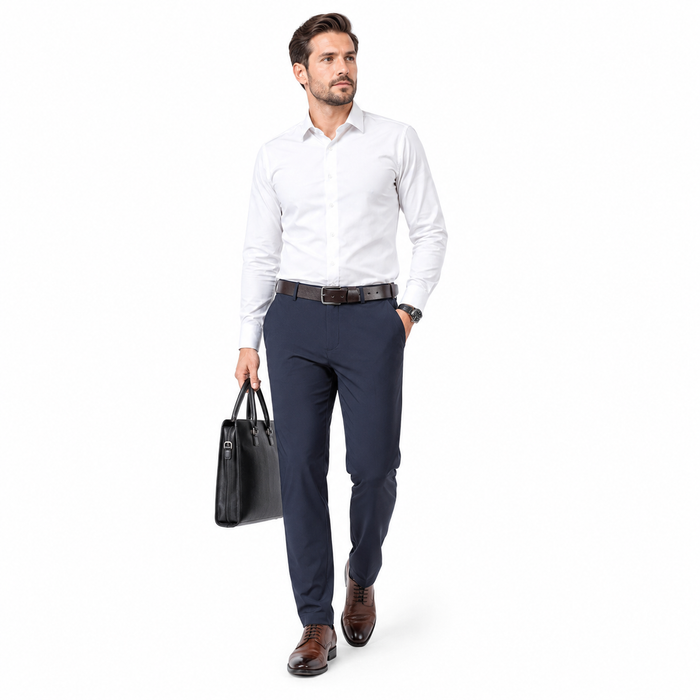 Men's Ice Silk Pants - Cool Stretch Casual Wear for Men