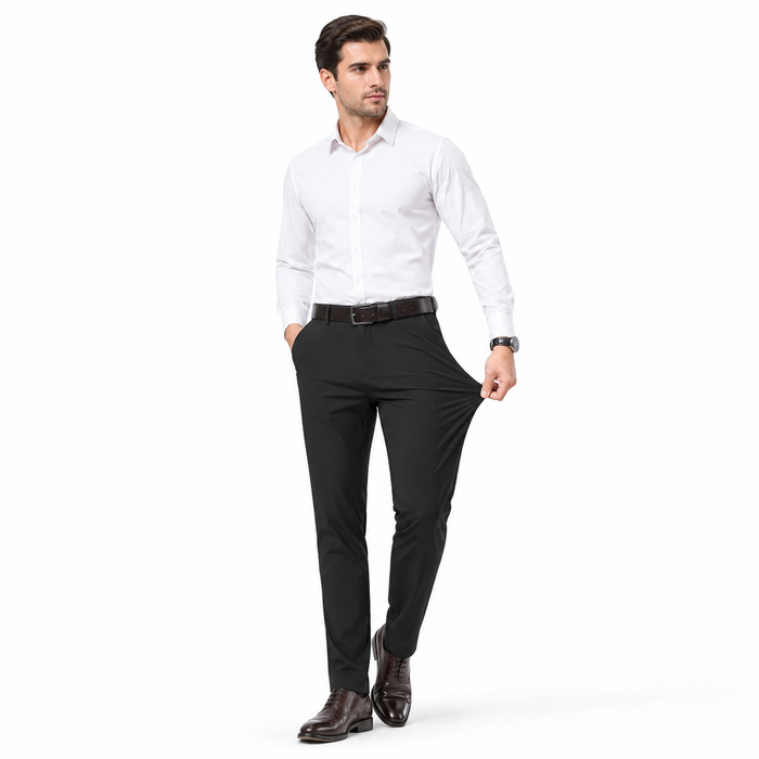 Men's Ice Silk Pants - Cool Stretch Casual Wear for Men