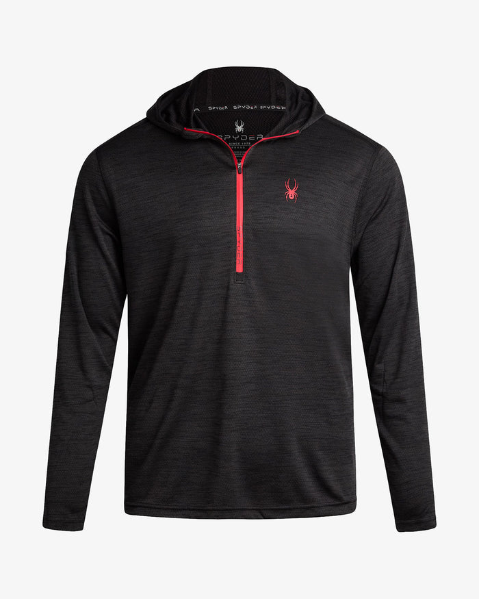 Men's Knit Half Zip - Black