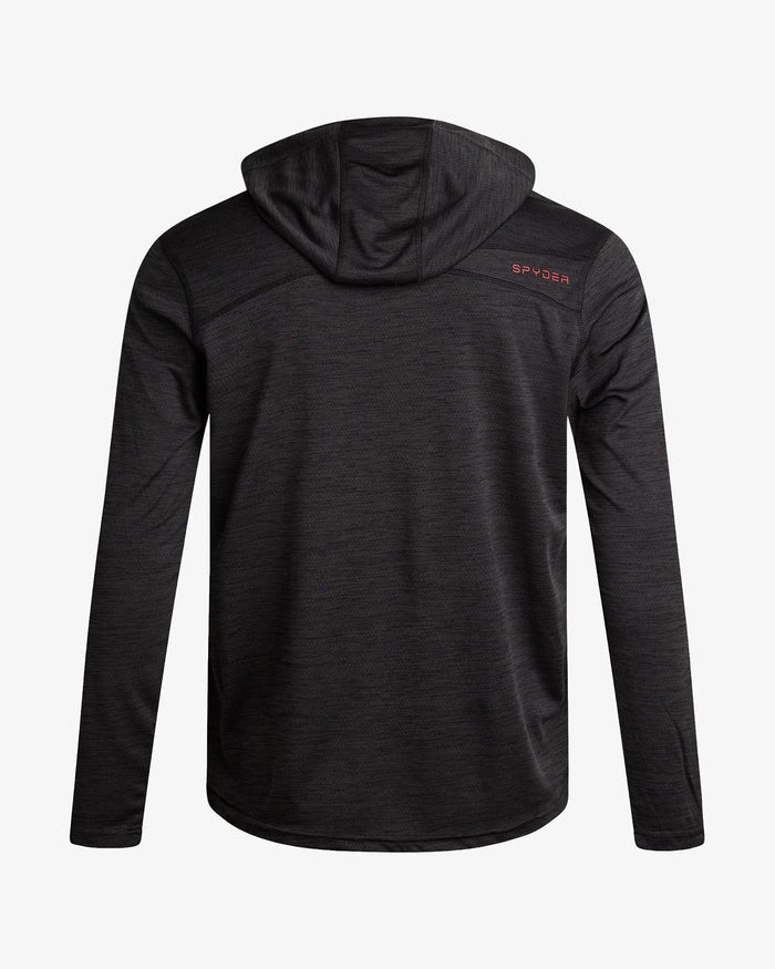 Men's Knit Half Zip - Black
