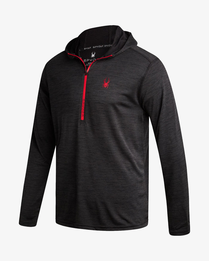 Men's Knit Half Zip - Black