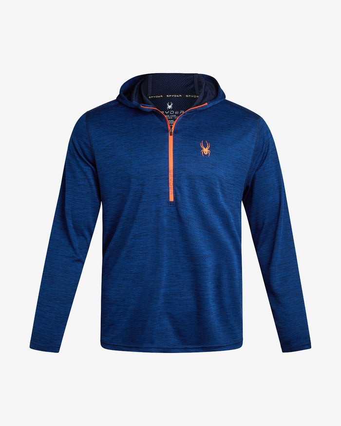 Men's Knit Half Zip - Blue