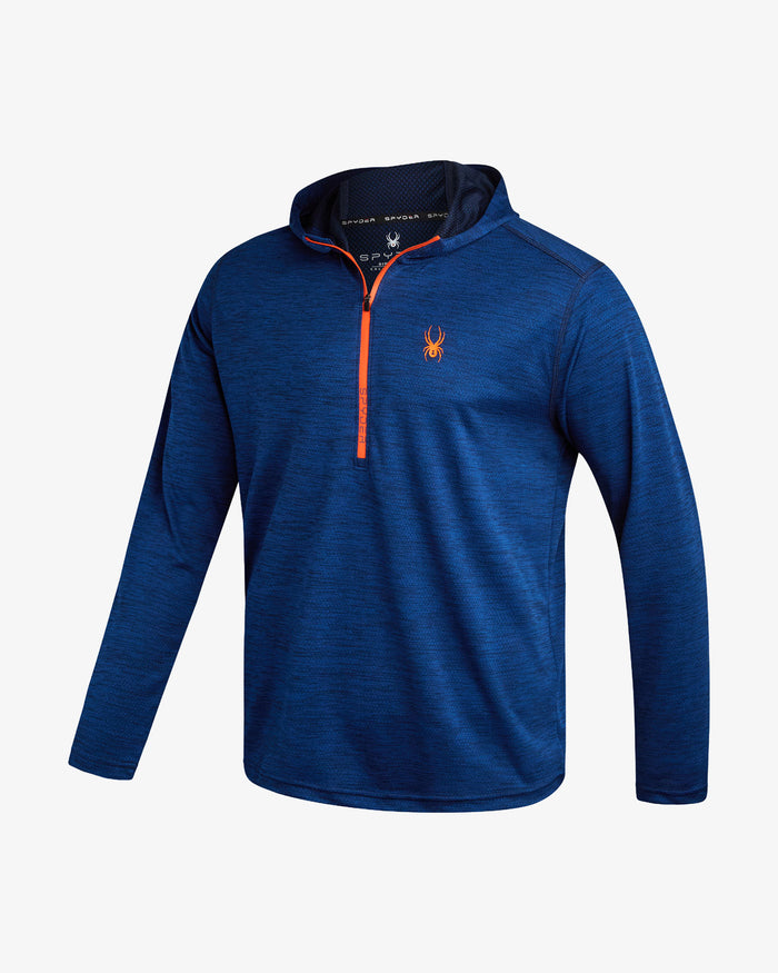 Men's Knit Half Zip - Blue