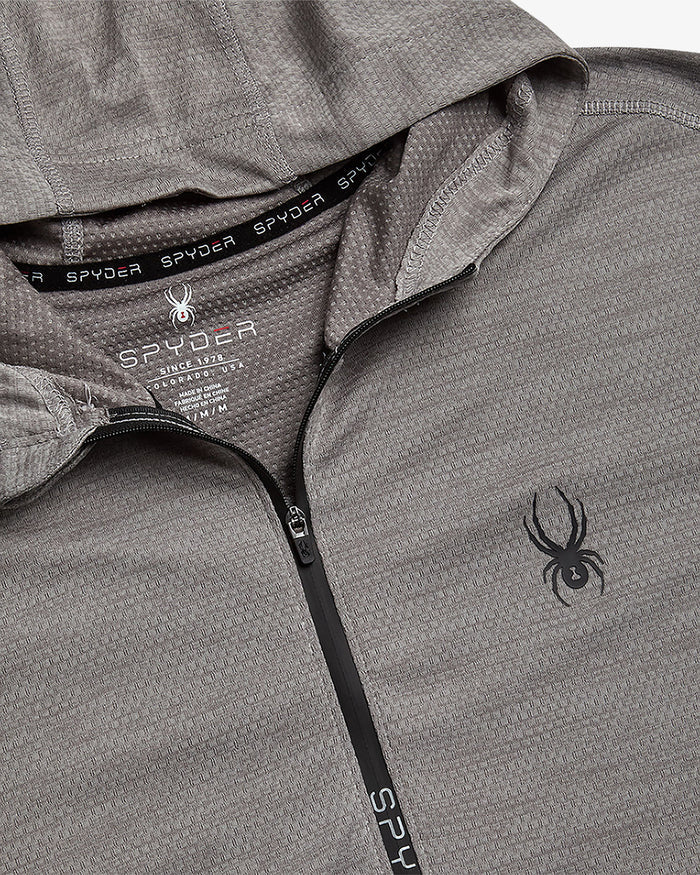 Men's Knit Half Zip - Grey