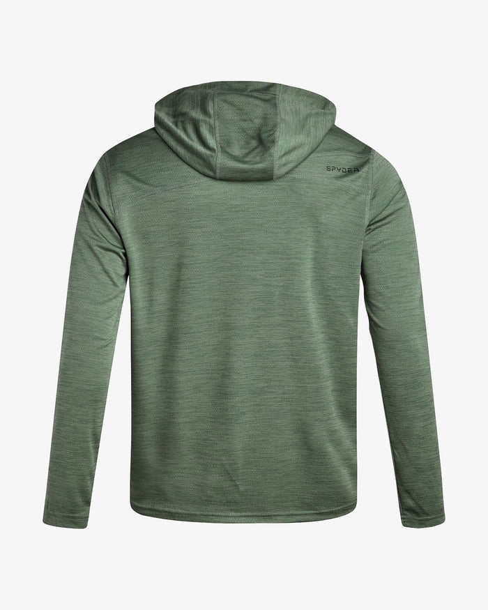 Men's Knit Half Zip - Spruce Green