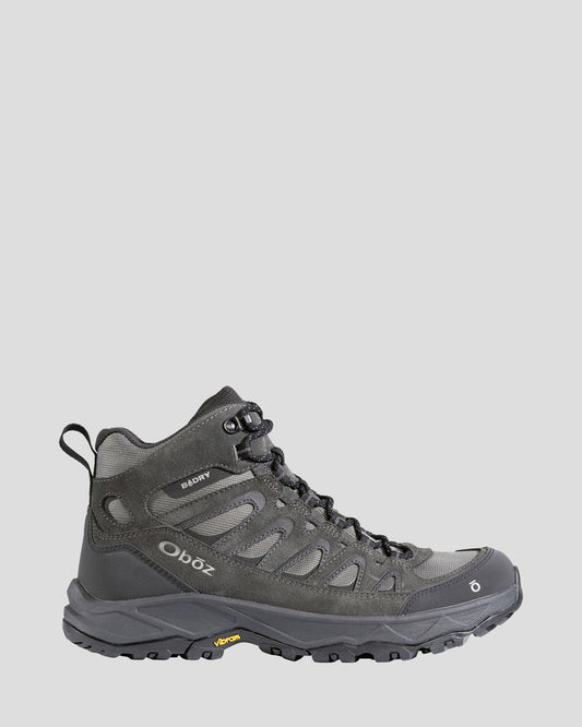 Men's Oboz Sawtooth Ascent MID Waterproof Boots - Charcoal