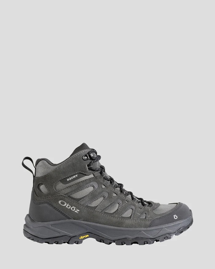 Men's Oboz Sawtooth Ascent MID Waterproof Boots - Charcoal