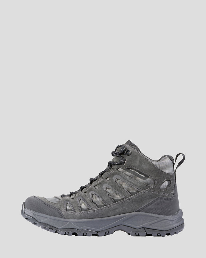 Men's Oboz Sawtooth Ascent MID Waterproof Boots - Charcoal