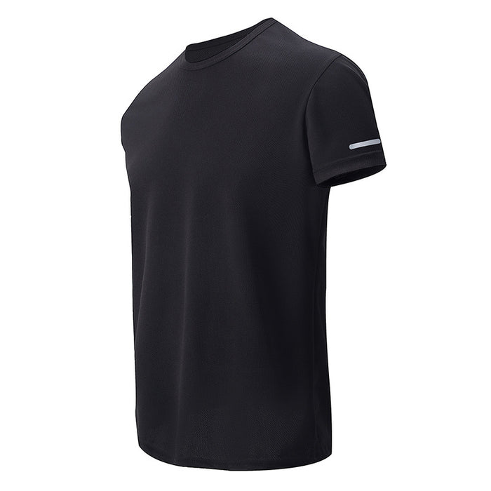 men casual sports t shirt loose cut blue for active lifestyle