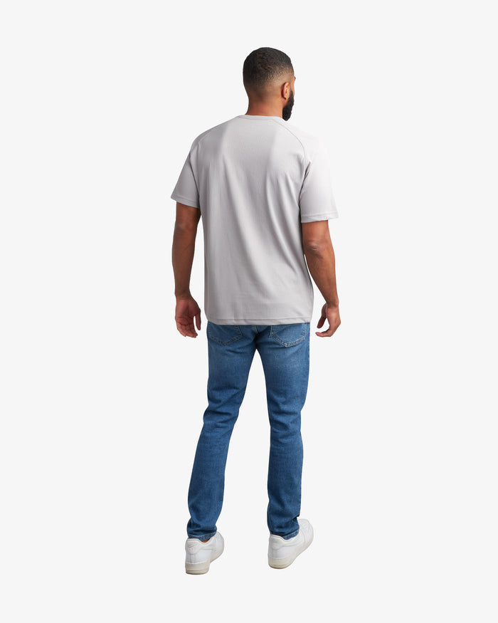 Men's Short Sleeve Henley - Pewter