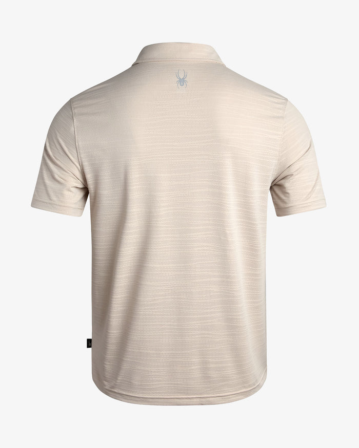 Men's Short Sleeve Jacquard Polo - Bone