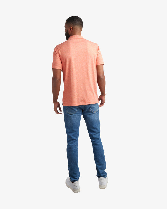Men's Short Sleeve Jersey Polo - Burnt Orange