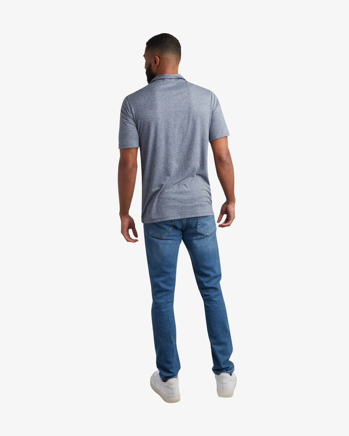 Men's Short Sleeve Jersey Polo - Navy