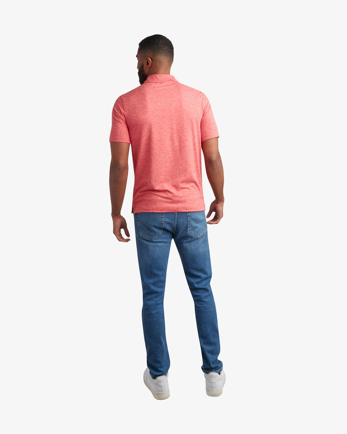 Men's Short Sleeve Jersey Polo - Spyder Red