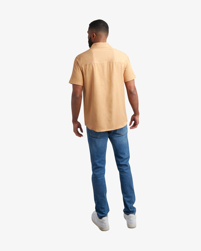 Men's Short Sleeve Mini Stripe Polo - Carmel