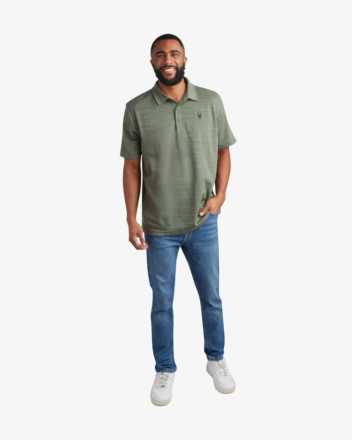 Men's Short Sleeve Tech Polo - Spruce Green