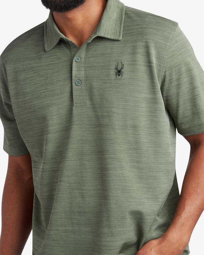 Men's Short Sleeve Tech Polo - Spruce Green