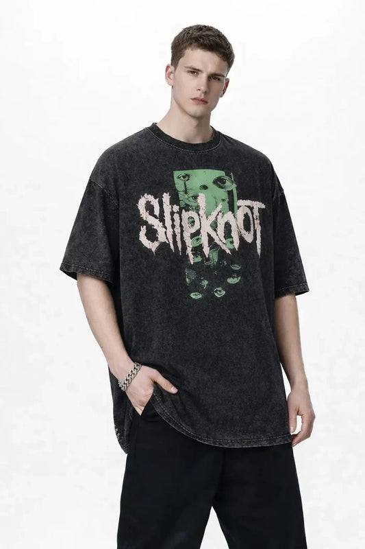 men's Slipknot shirts product view 1, showing visible design and option details for clear and easy product comparison online.