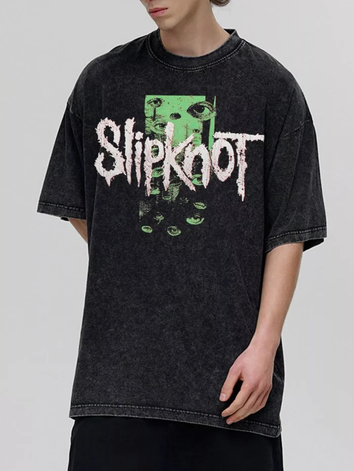 vintage-wash graphic band tee product view 5, showing visible design and option details for simple product comparison online.