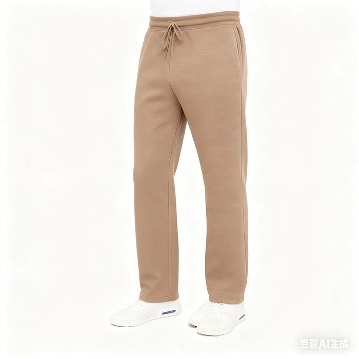 men's joggers style sweatpants loose sky blue full length legs for autumn walks, gaming nights and soft comfort