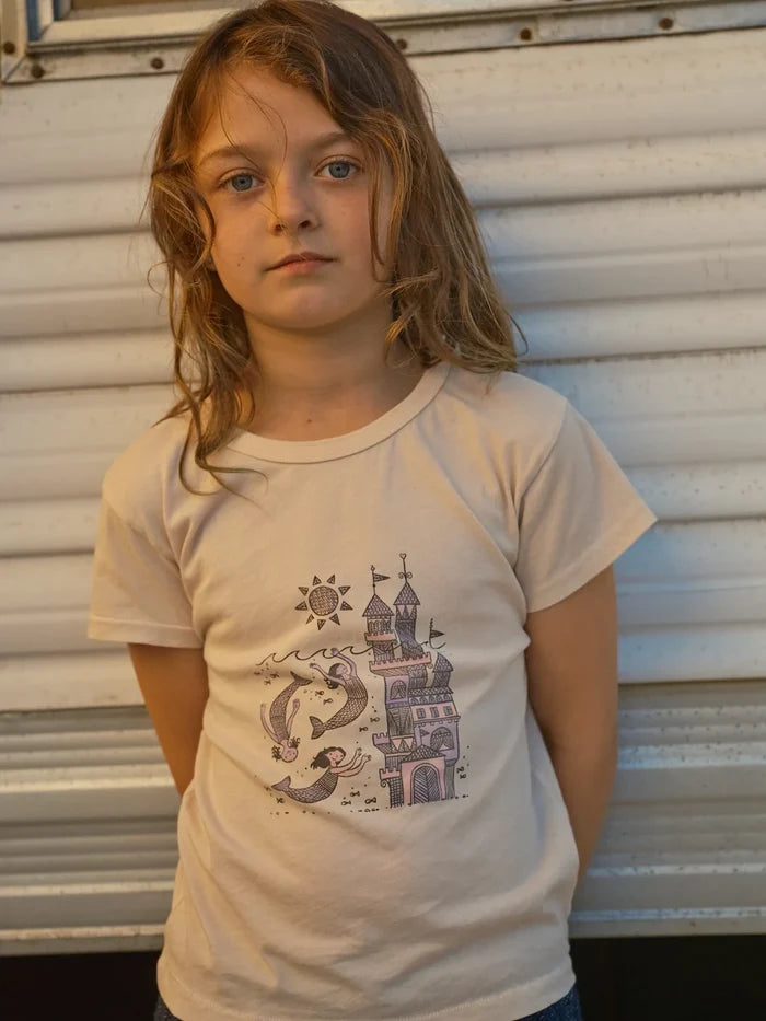 Mermaid Castle Shirt in Sand