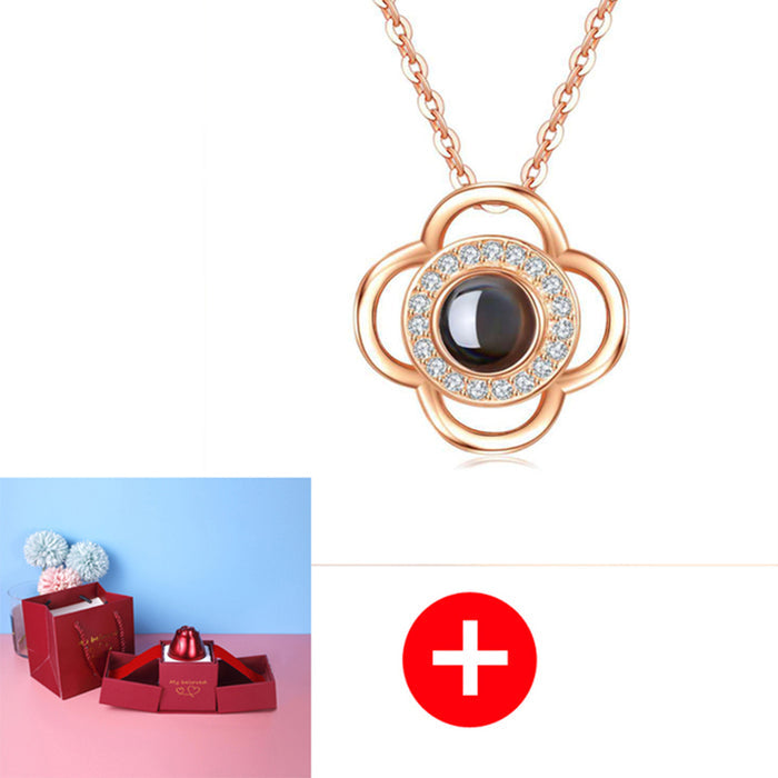 Infinite Love Heart Necklace – Silver