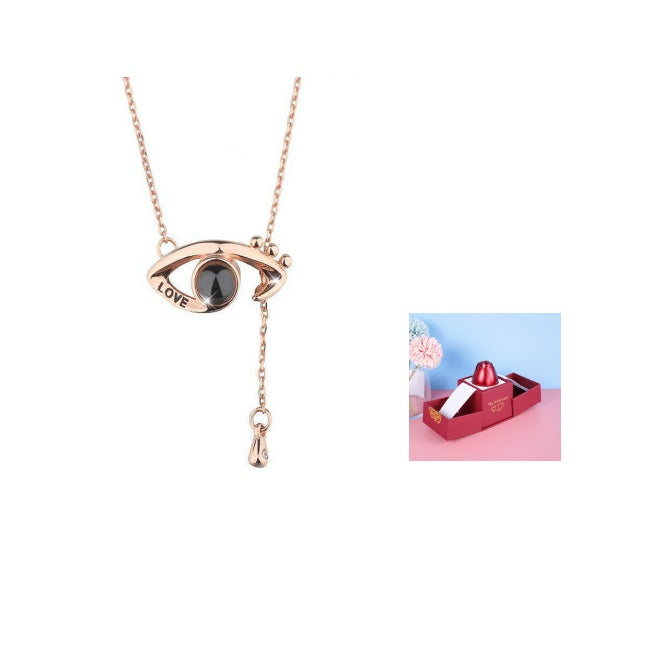 Eternal Rose Necklace Gift Box – Deluxe Series
