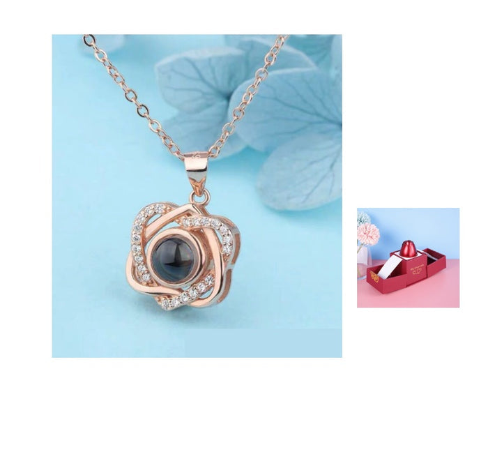 Eternal Rose Necklace Gift Box – Deluxe Series 2