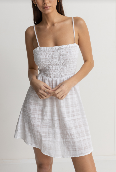 Milly Smocked Mini Dress