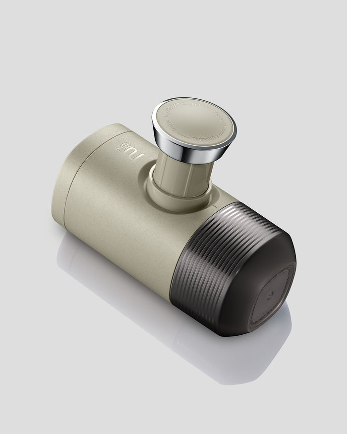 Minipresso NS2 Portable Capsule (Nespresso) Espresso Machine - Stone Beige