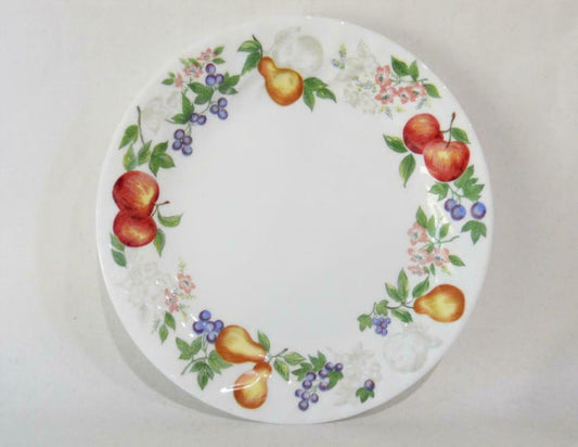 *MINT 1 Corelle CHUTNEY 7 1/4" Bread DESSERT PLATE Fruit Harvest Swirl Rim