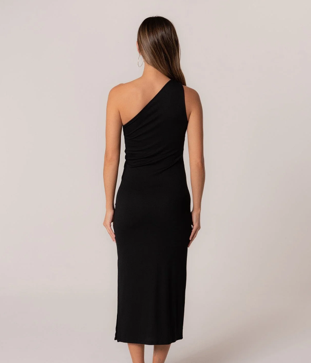 Myra One Shoulder Midi Dress