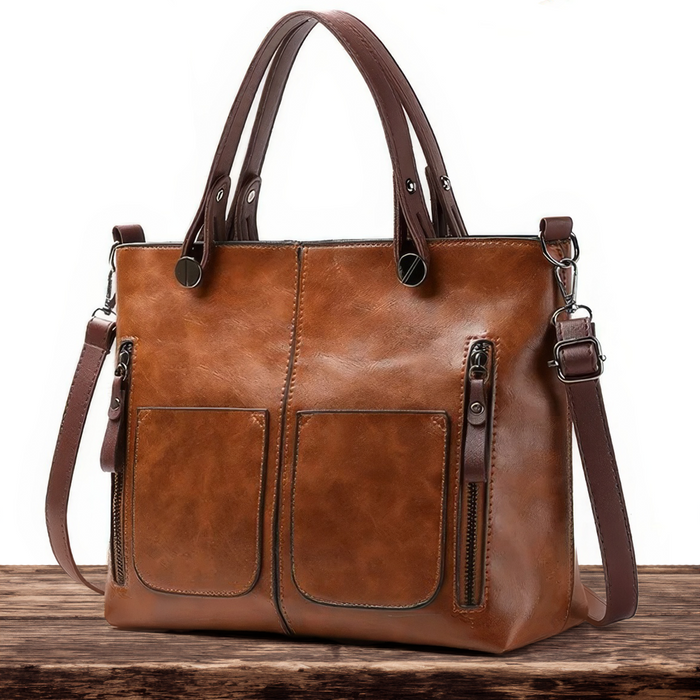 Nancy - Timeless Elegance Vegan Leather Shoulder Bag