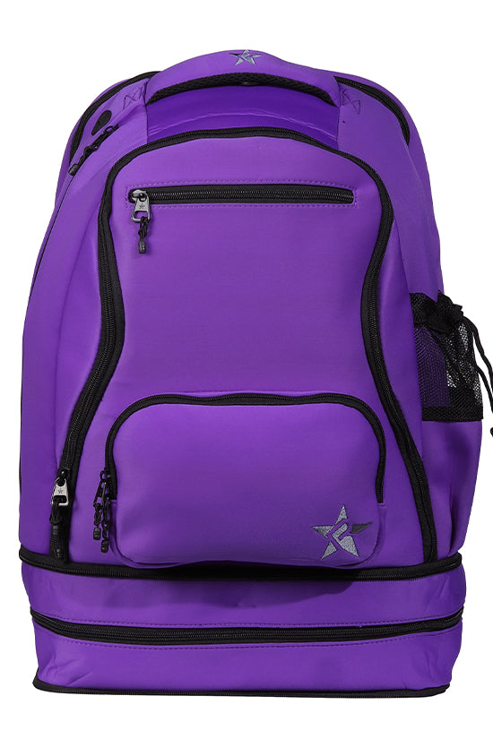 Neoprene in Purple Rebel Dream Bag Plus With Black Zipper
