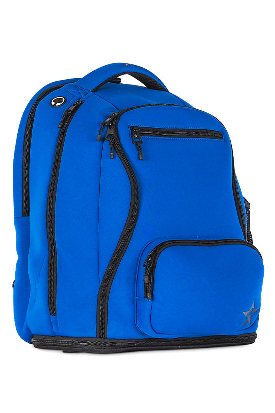 Neoprene in Royal Blue Rebel Dream Bag Plus with Black Zipper