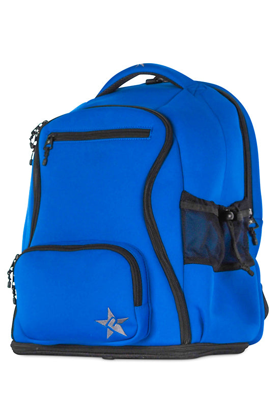 Neoprene in Royal Blue Rebel Dream Bag Plus with Black Zipper